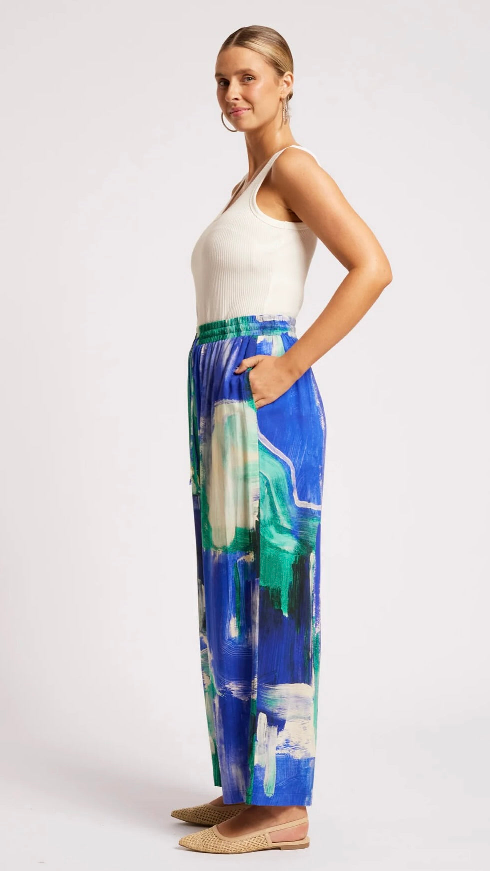 Palmera Pant Seafoam
