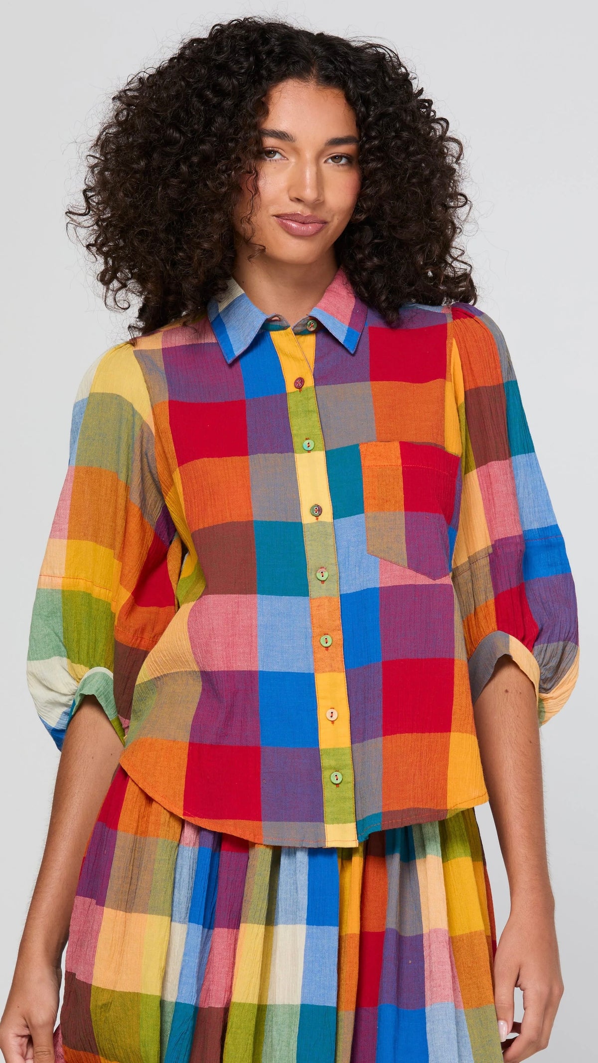 Pari Shirt in Kingston Check