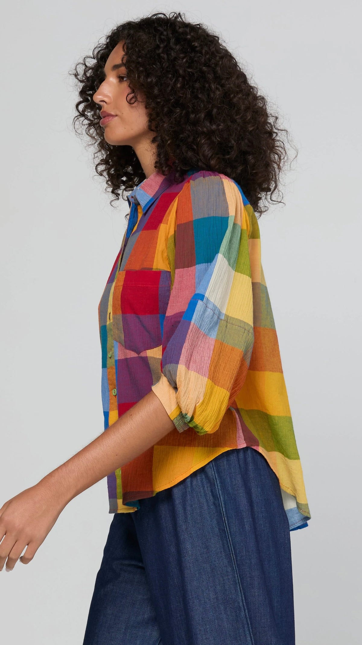Pari Shirt in Kingston Check