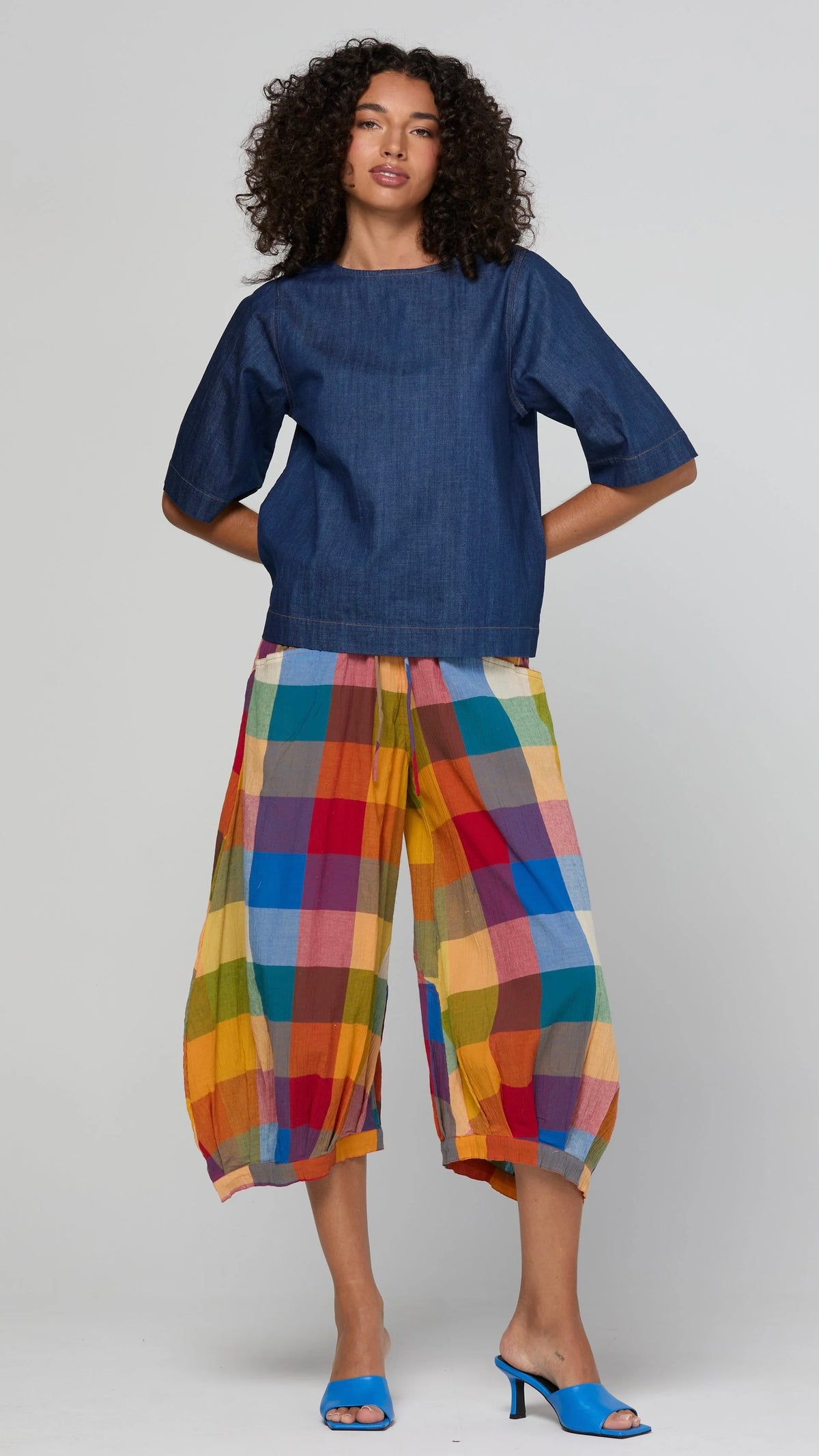 Guru Pant Kingston Check