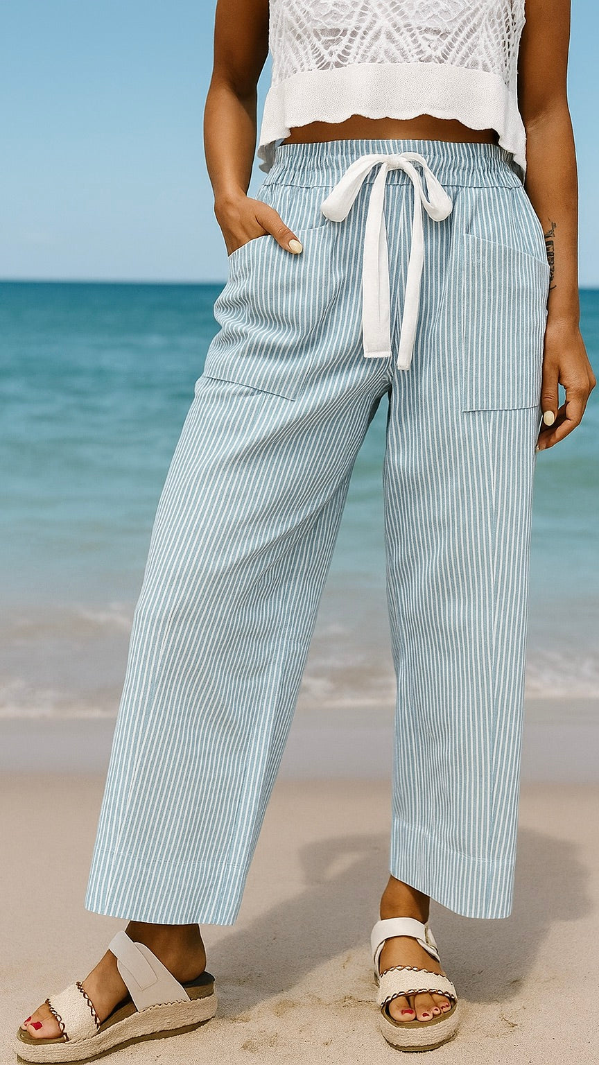 Ahoy Pants Ocean Blue