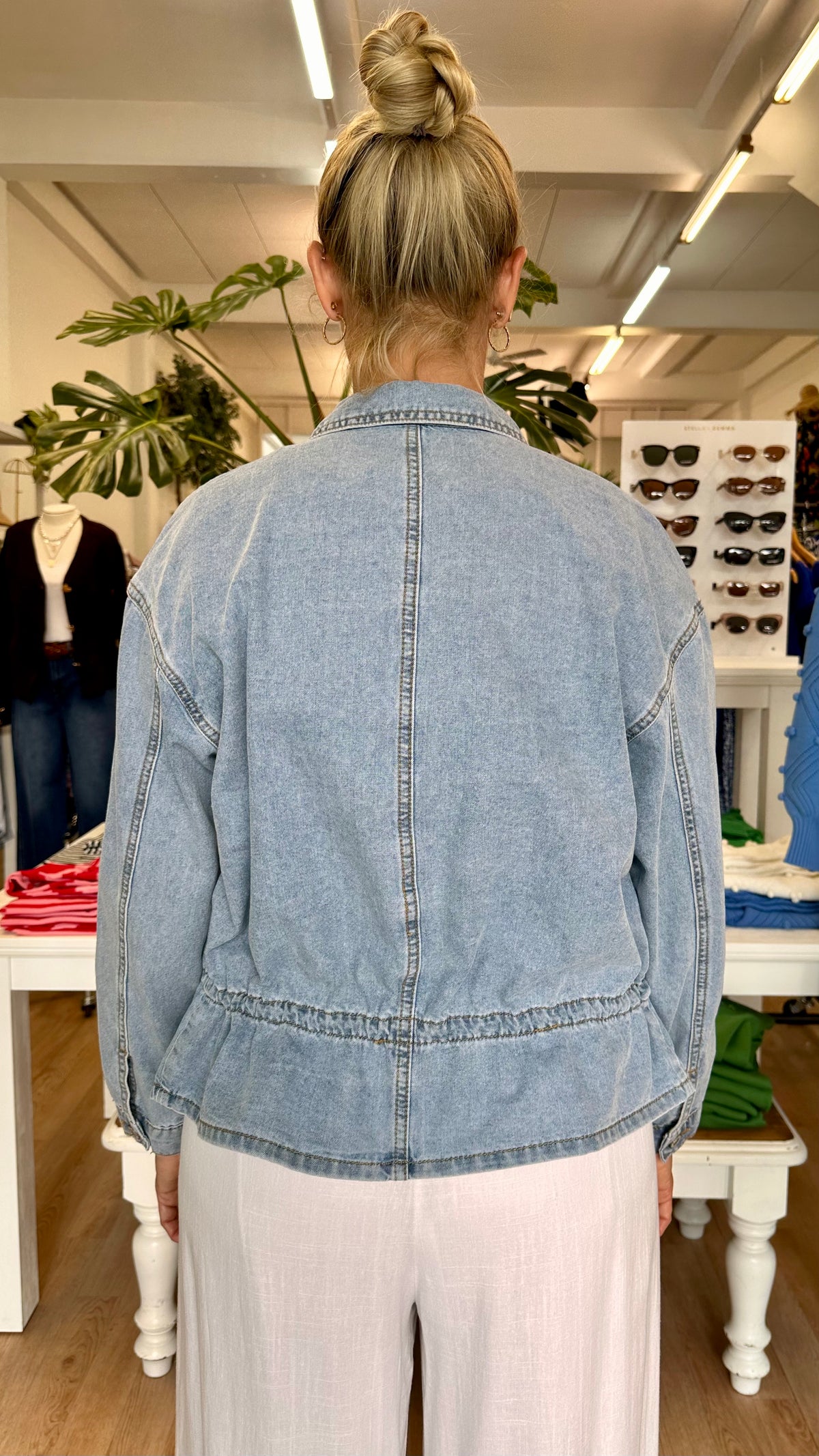 Seaside Cinch Denim Jacket