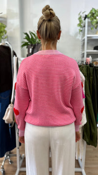 Sweetheart Stripe Jumper