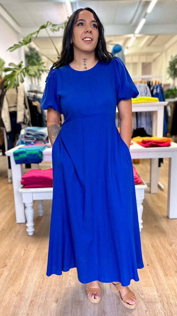 Grace Maxi Dress Cobalt