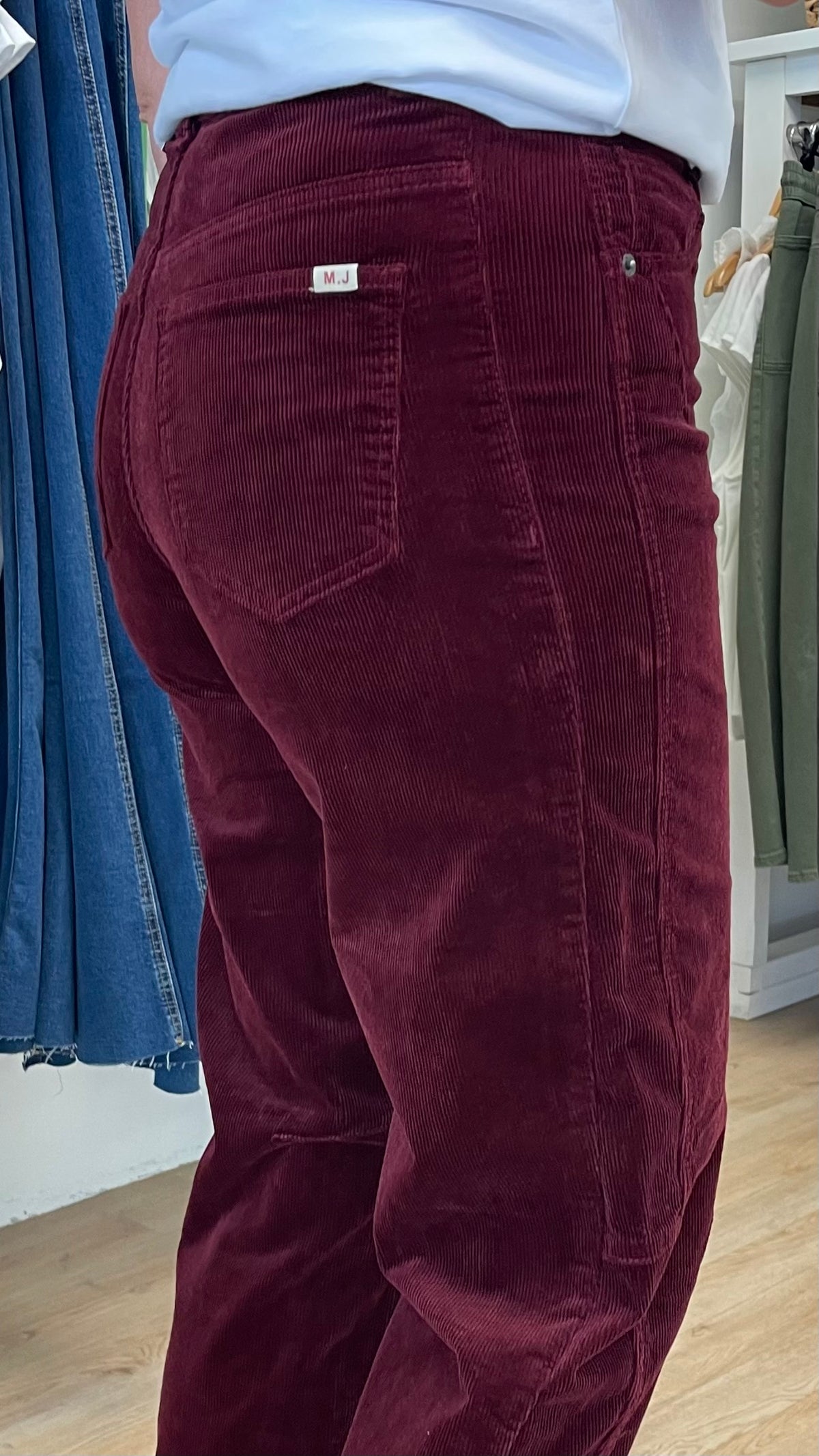 Monaco Toni Barrel Jeans Corduroy Brunette (PRE ORDER)