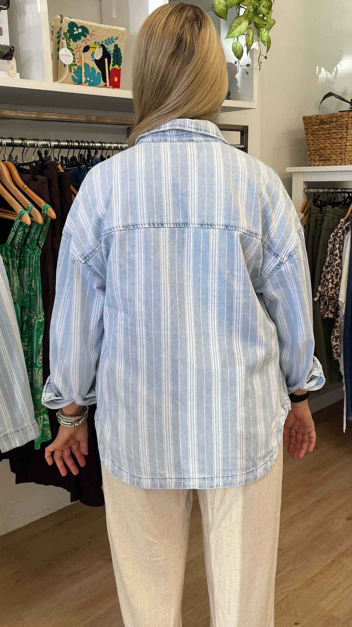 Denver Easy Rider Denim Shacket