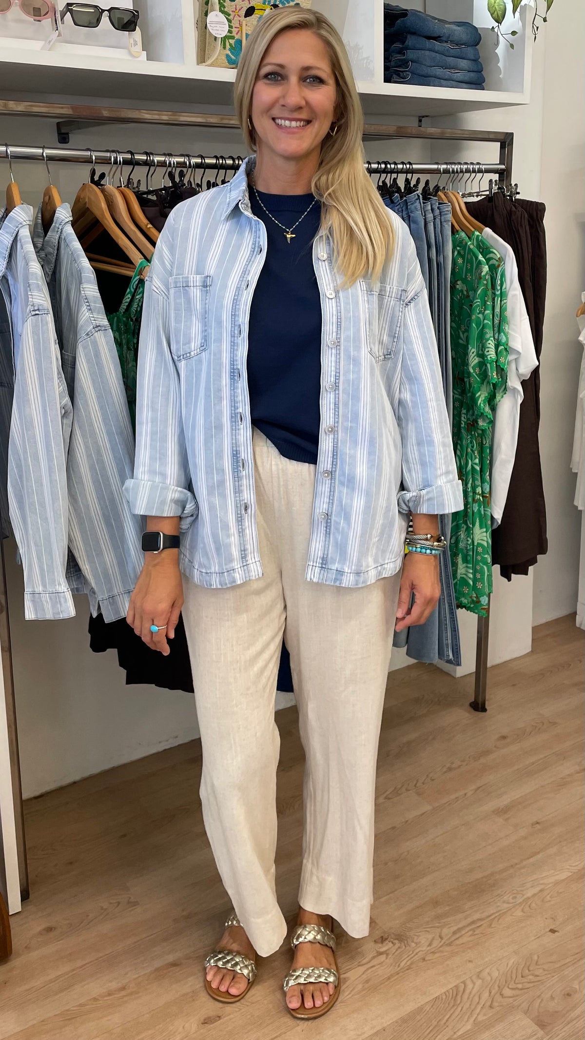 Denver Easy Rider Denim Shacket