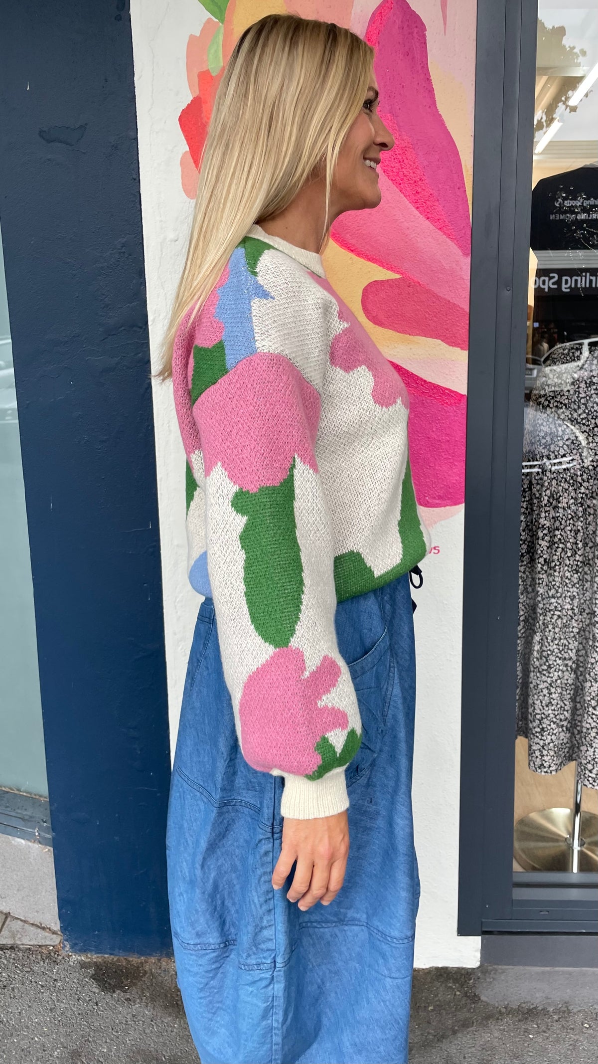 Flower Pop Knit