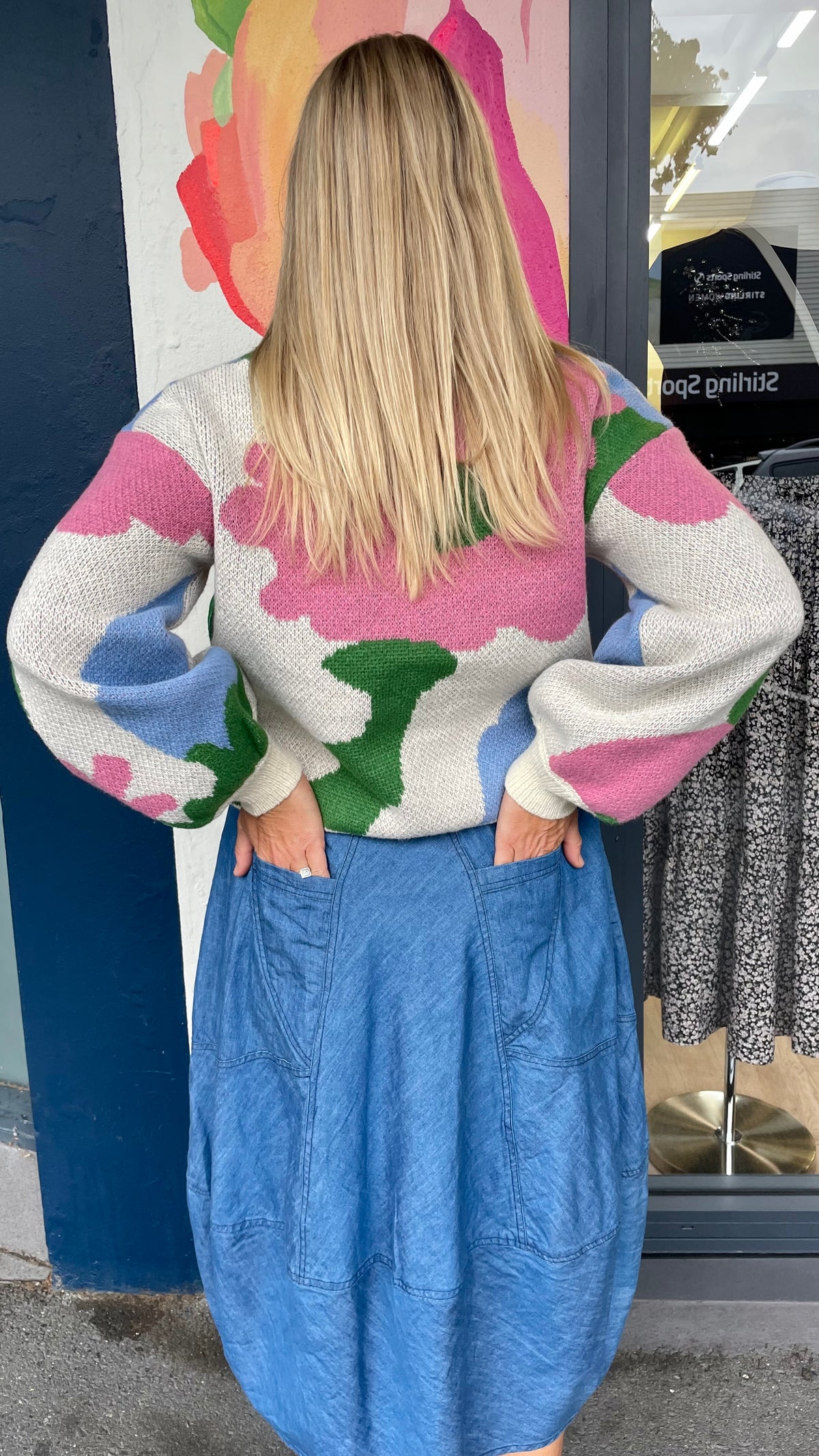 Flower Pop Knit