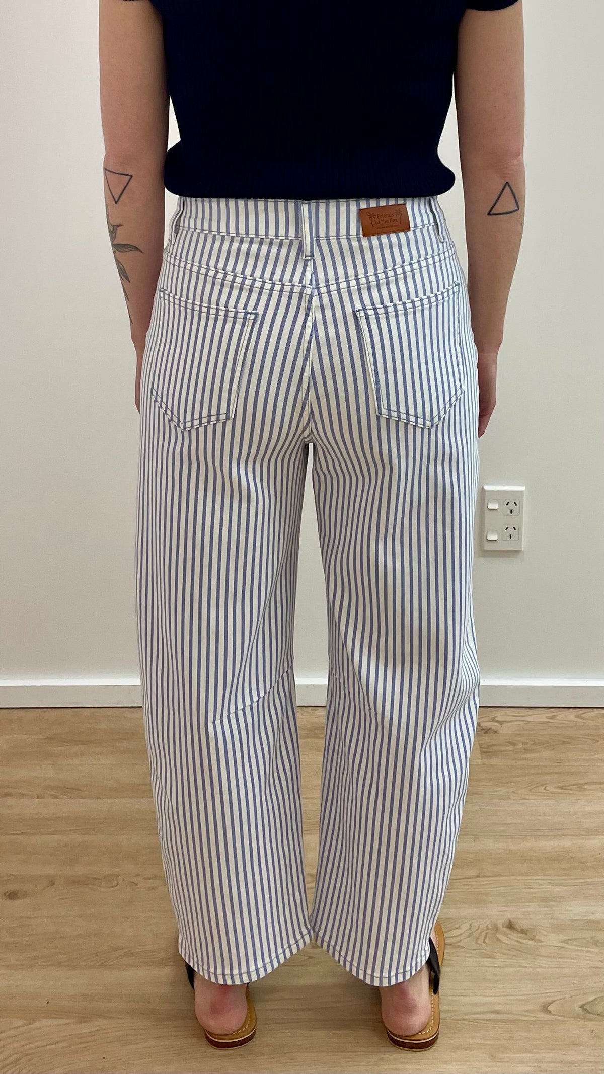 Austin Striped Barrel Blue
