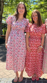 Social Dress Scarlett Bouquet