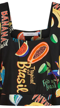 Cabana Tank Brasil Black