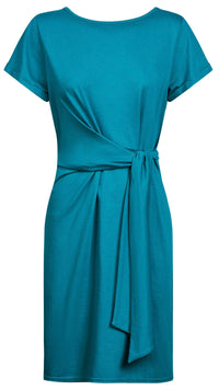 Francia Tie Dress Lagoon
