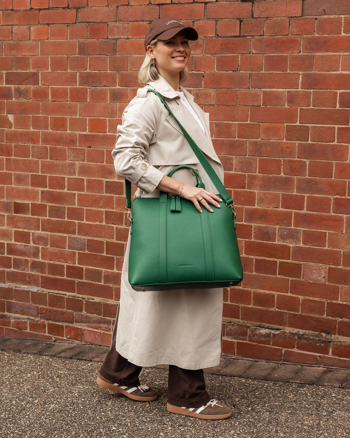 Rhodes Laptop Bag Green