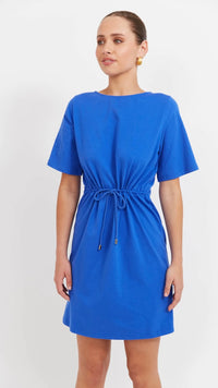 Jardin Tshirt Dress Azul