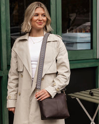 Kasey Crossbody Bag Chocolate