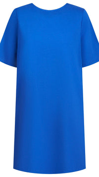 Jardin Tshirt Dress Azul