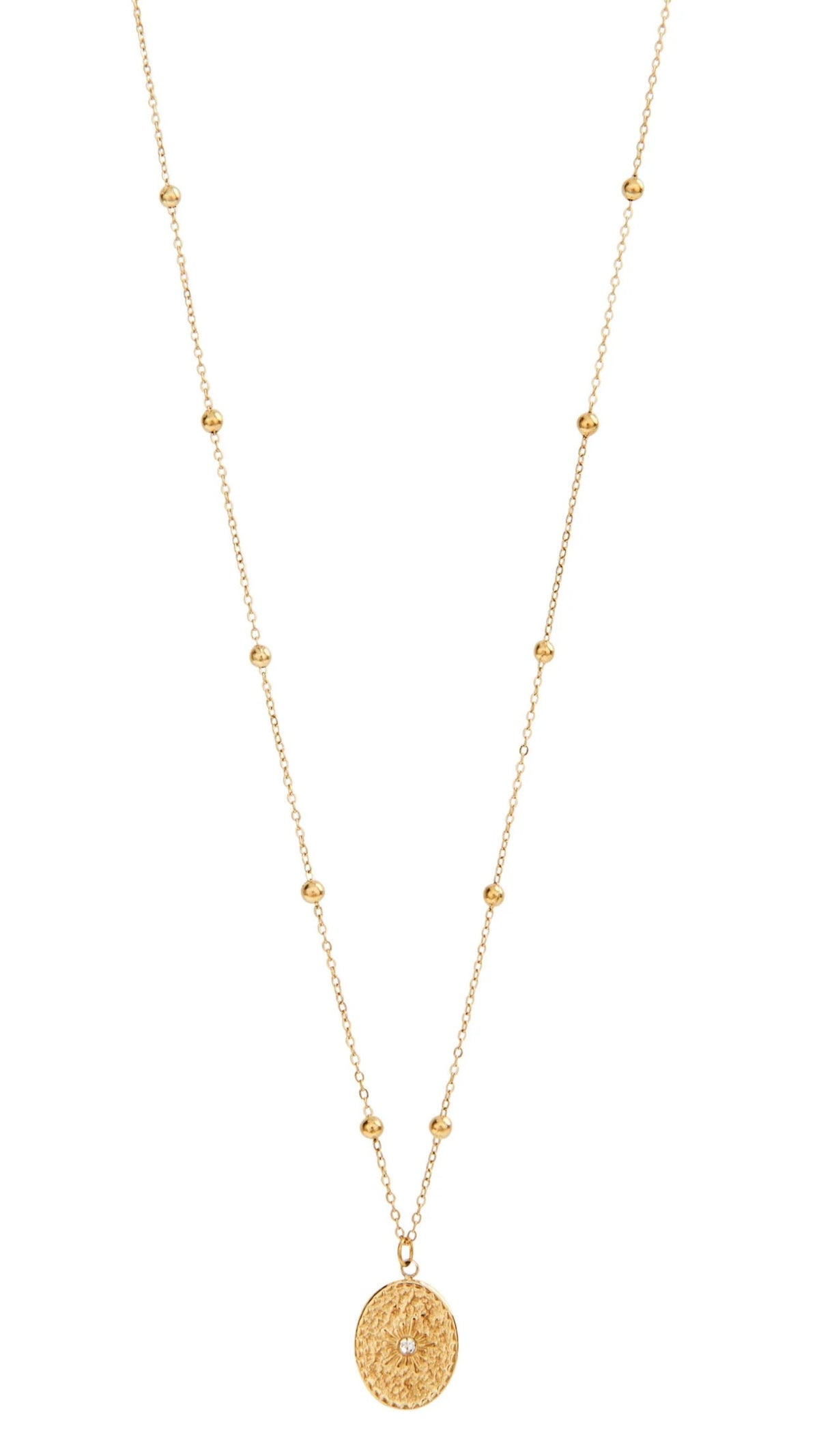 Heritage Necklace The Gated Gold Plated