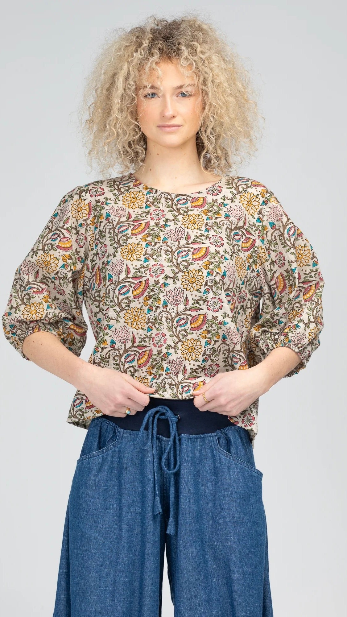 Guru Pant Mid Wash Denim