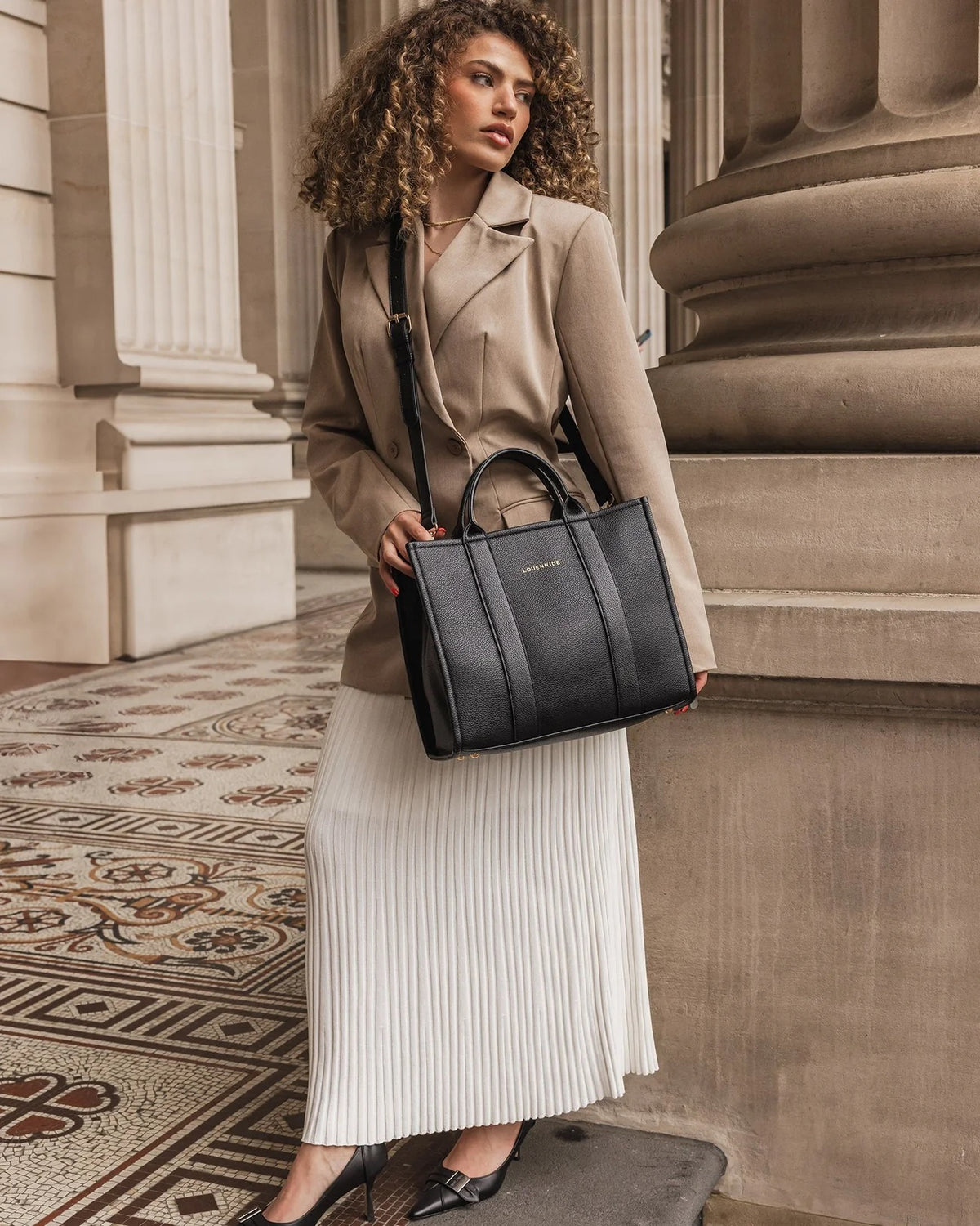 Manhattan Tote Bag Black