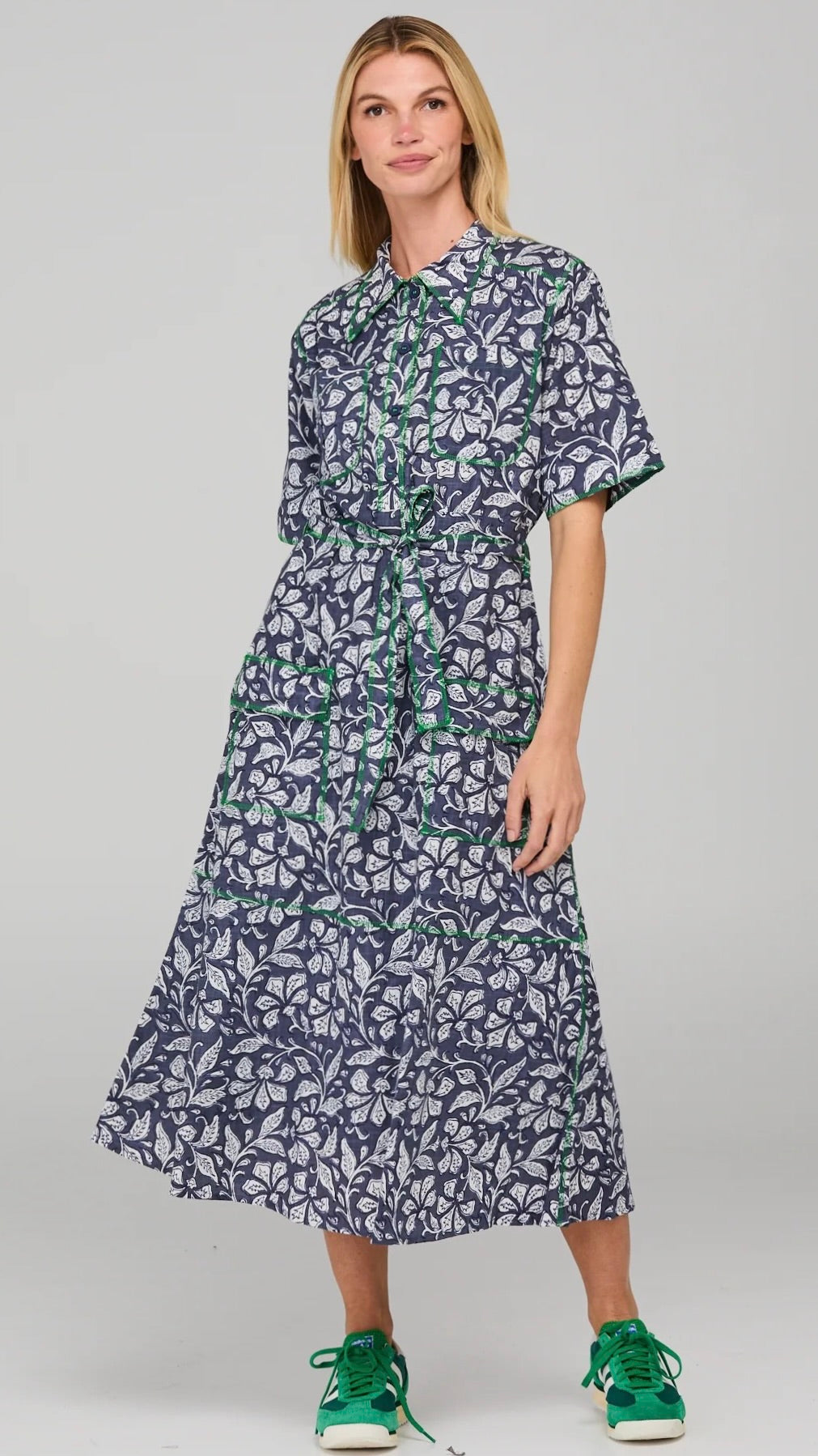 Rishi Dress Izumi Navy