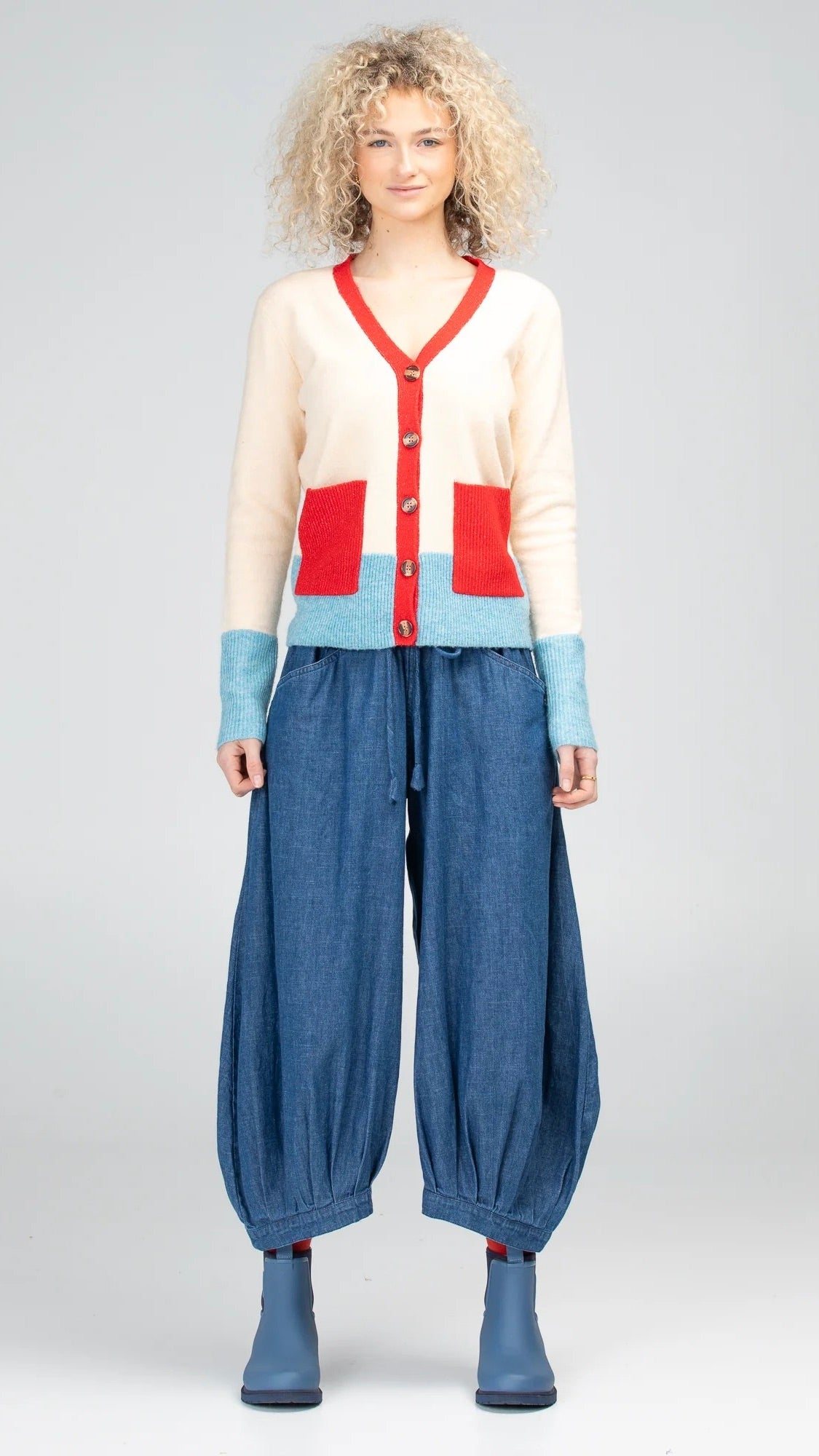 Guru Pant Mid Wash Denim