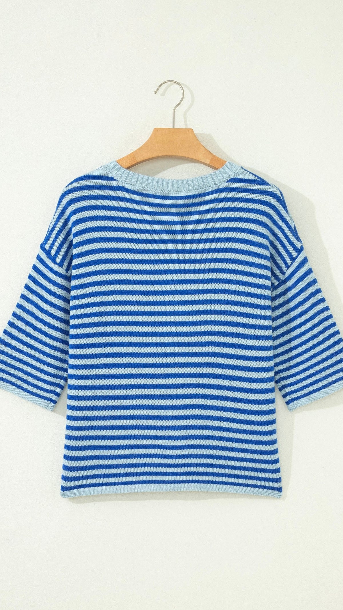 Frankie Cardigan Blue Stripe