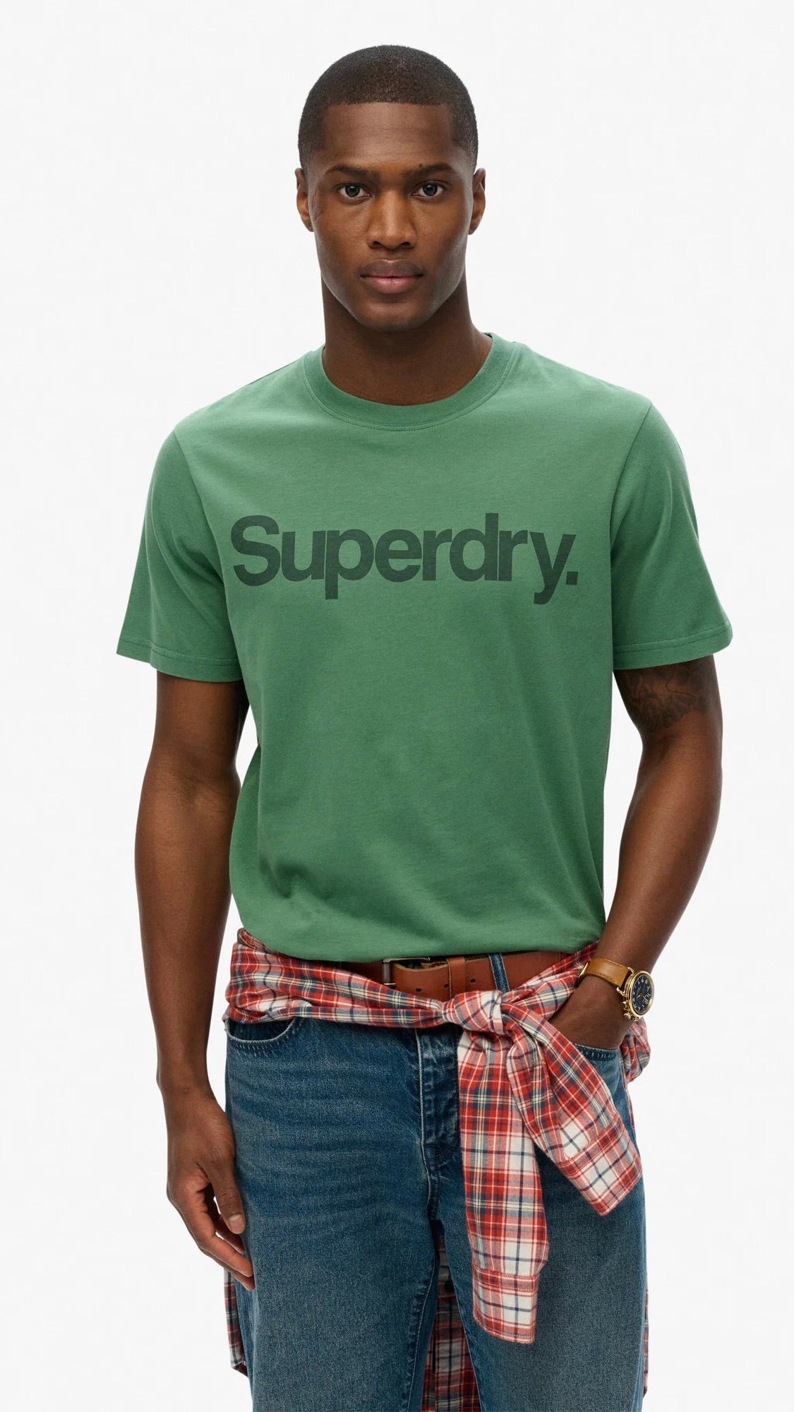 Superdry Core Logo Classic Tee Pine