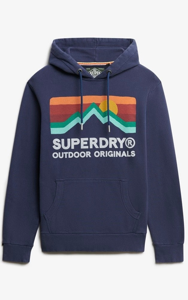 Great Outdoors Relaxed Hood Lauren Navy
