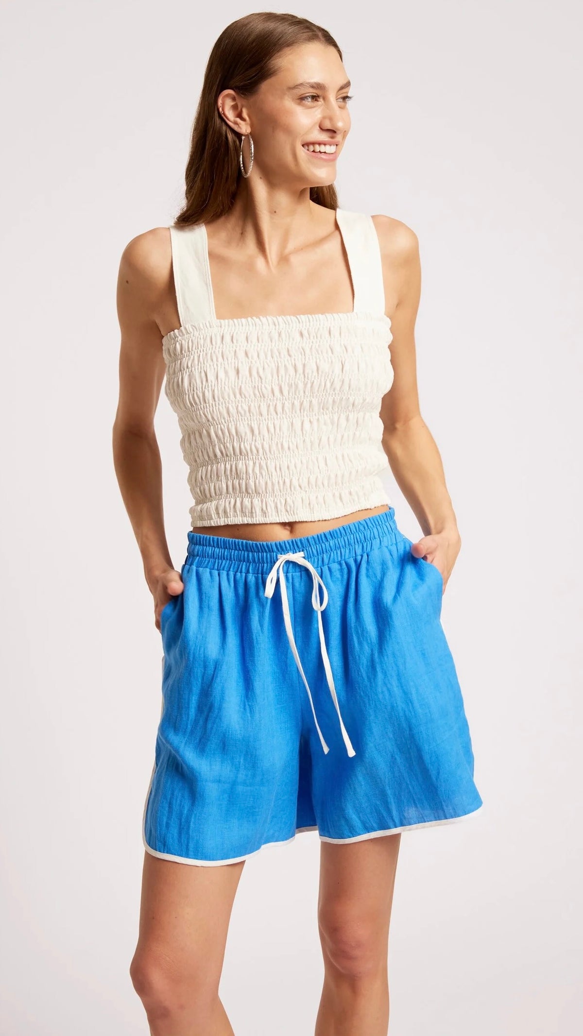 Maris Splice Short Marine White