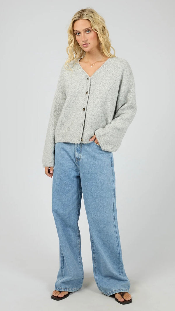 Nova Cardigan Grey Marle