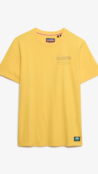 Superdry Outdoors Mountain Tee Daffodil