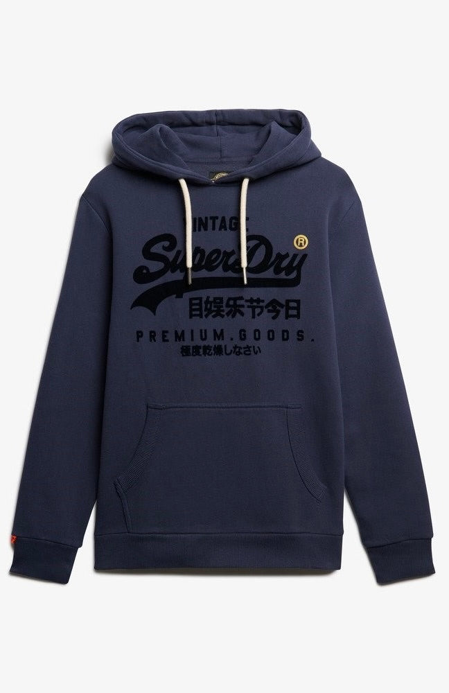 VL Tonal Relaxed Hood Lauren Navy