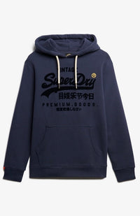 VL Tonal Relaxed Hood Lauren Navy