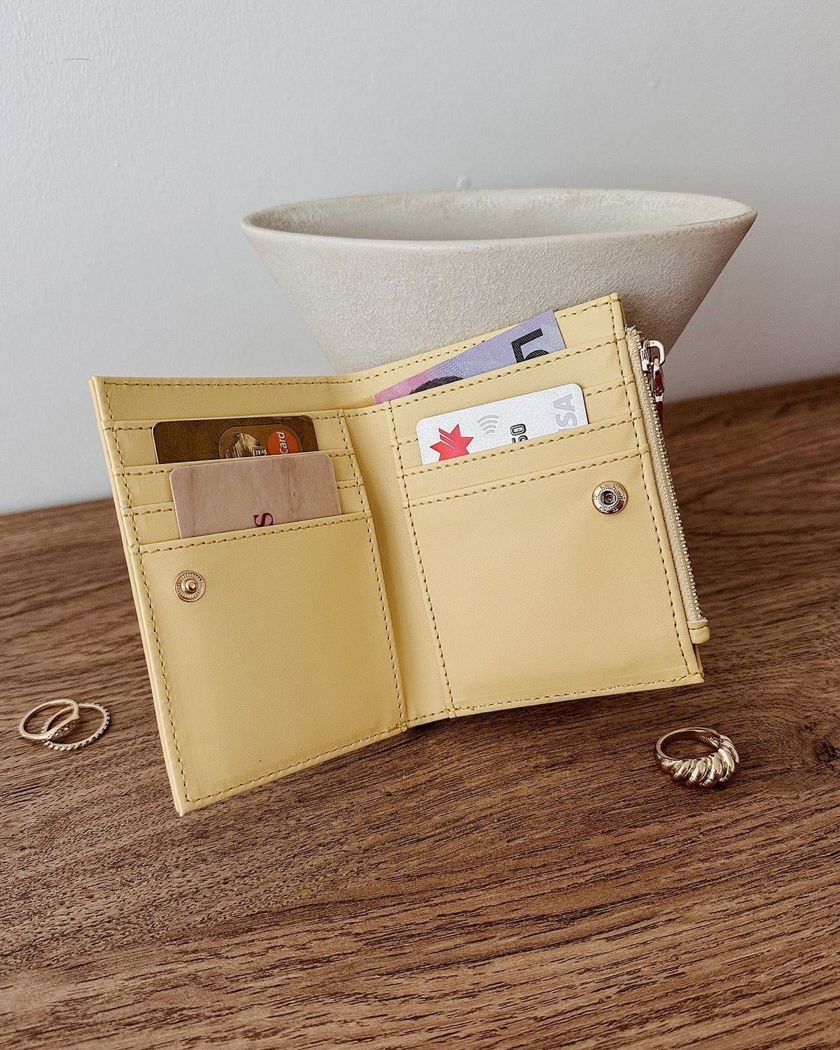 Lily Wallet Butter Yellow