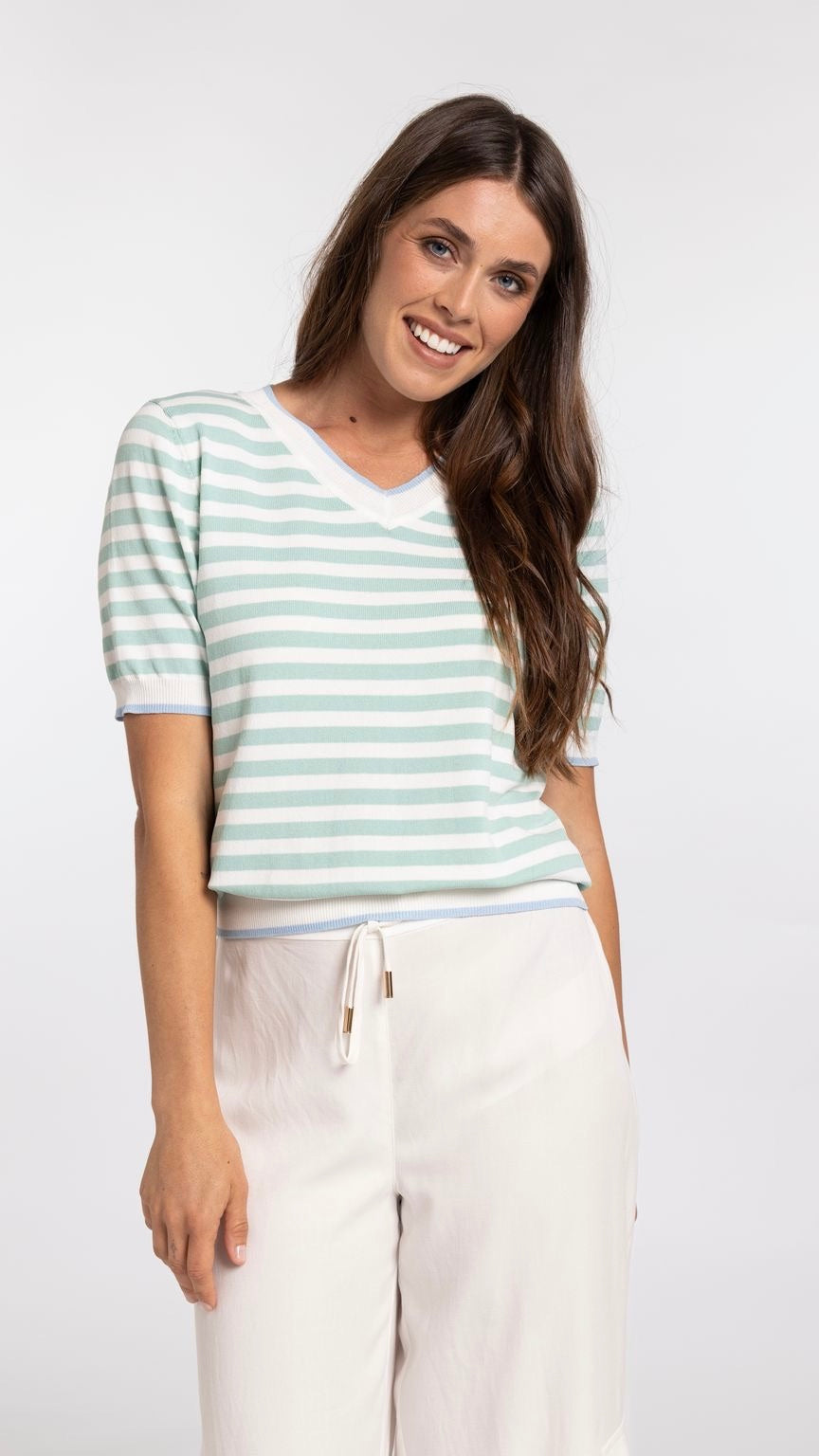 Carla Stripe Top
