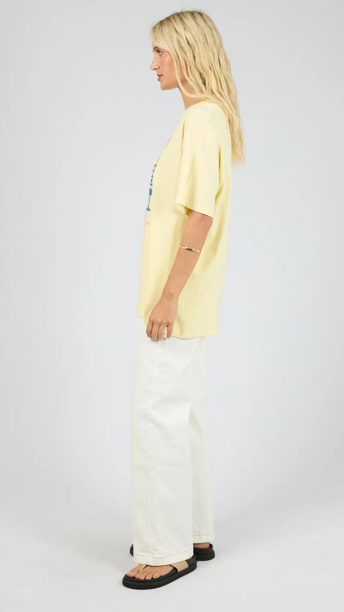 Palermo Relaxed Tee Yellow