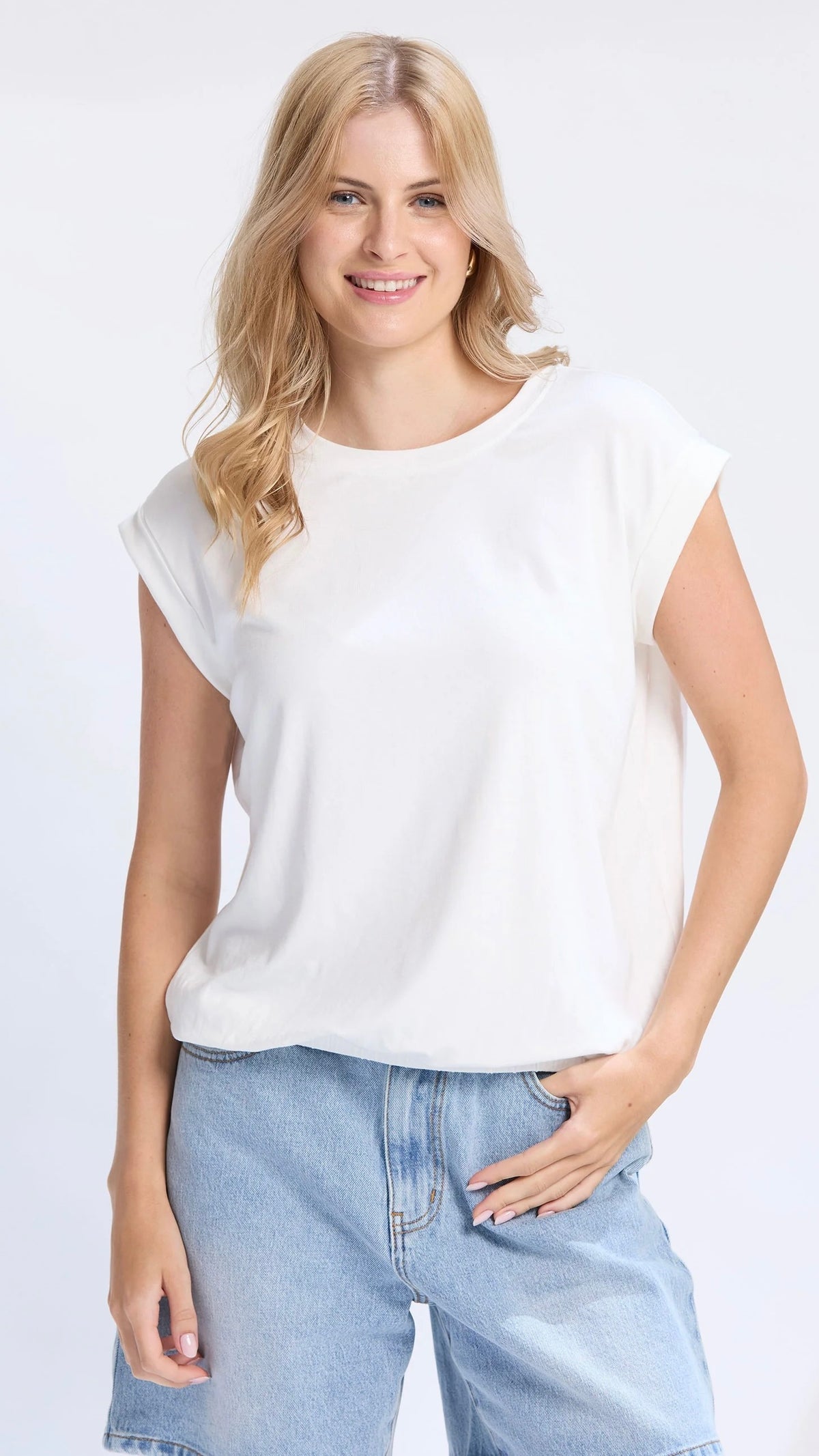 Tara Top White