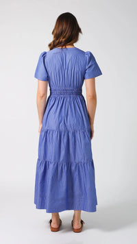 Vittoria Dress Aegan Stripe