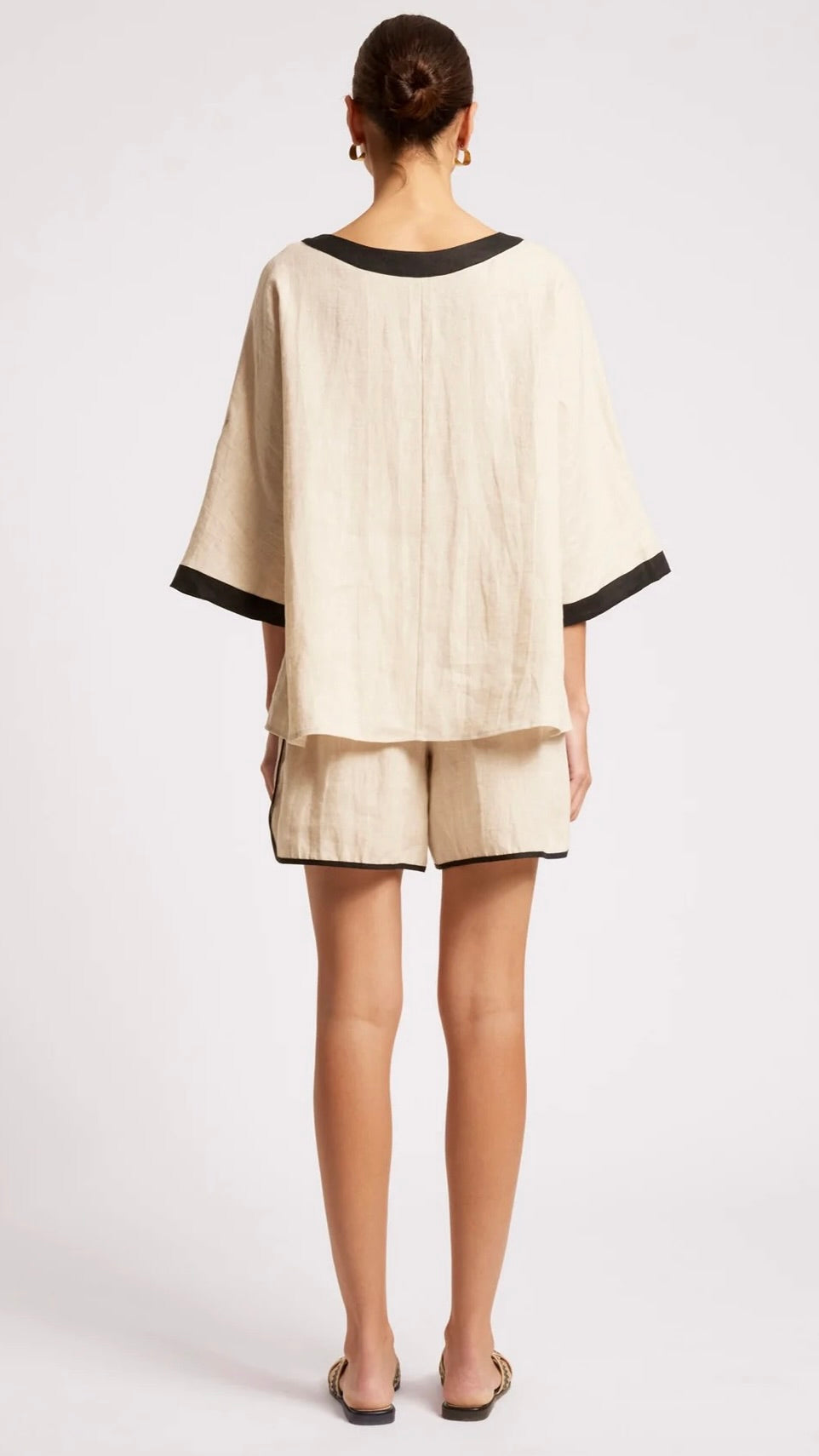 Maris Relaxed Top Tusk Black