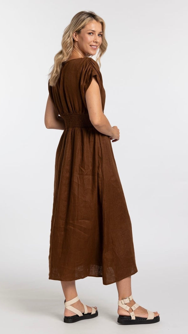Prudence Dress Mocha
