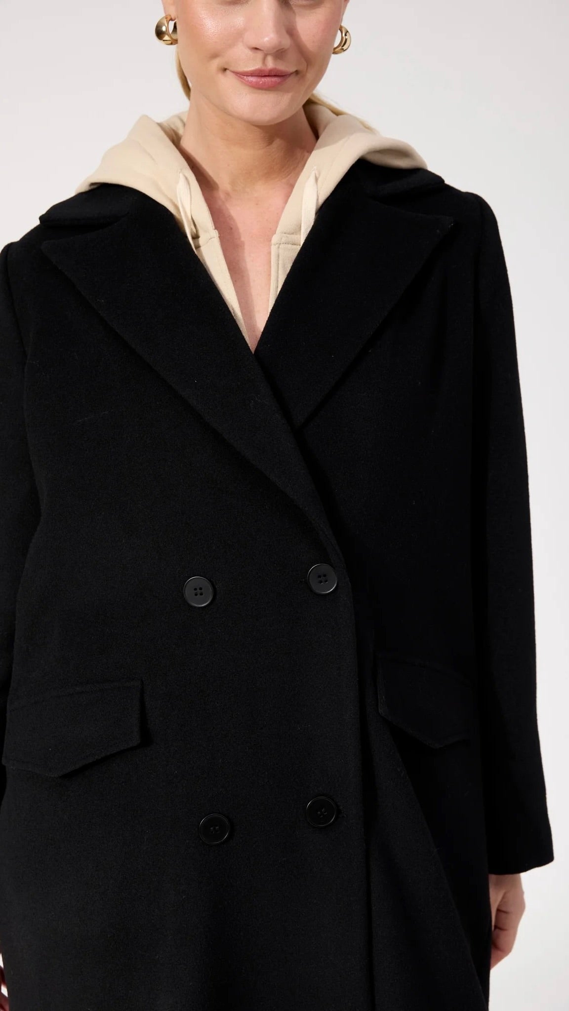 Chicago Coat Black
