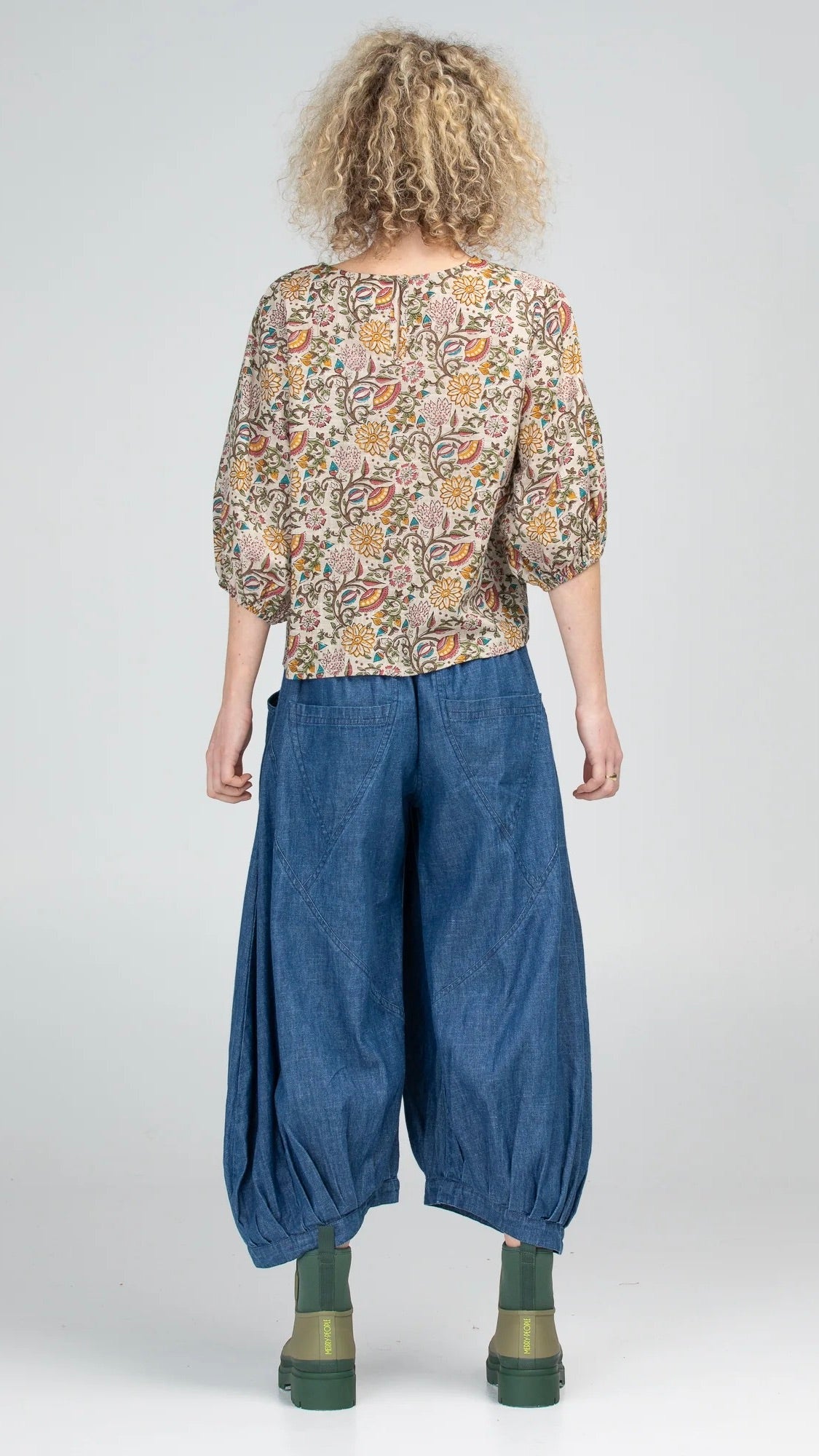 Guru Pant Mid Wash Denim