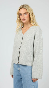 Nova Cardigan Grey Marle
