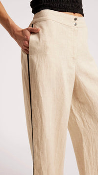 Maris Splice Pant Tusk Black