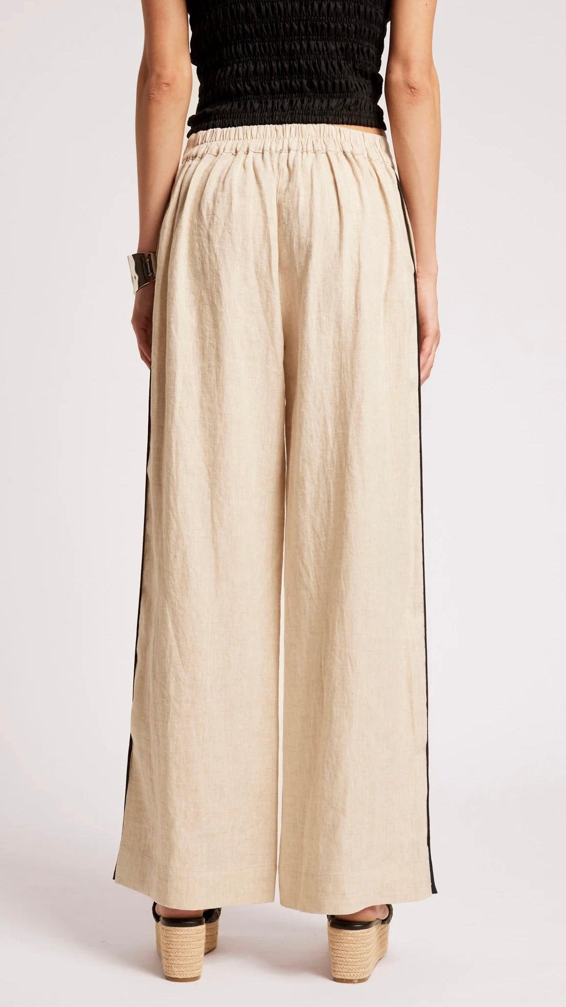 Maris Splice Pant Tusk Black