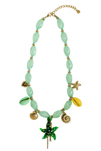 Cabana Necklace Green
