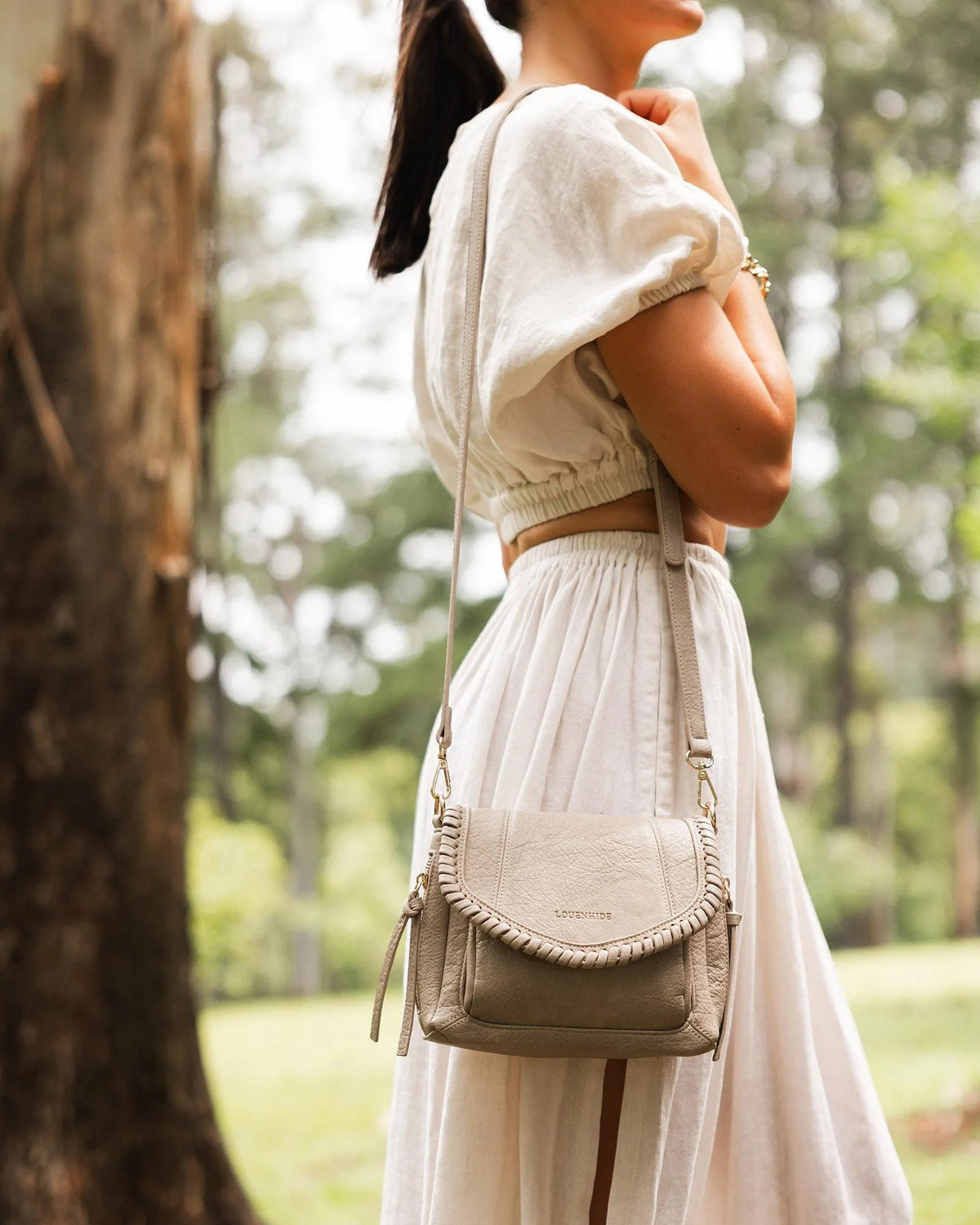 Shania Crossbody Bag Stone