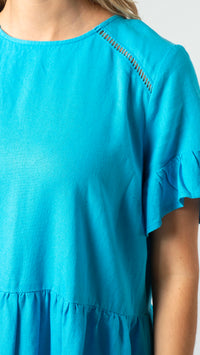 Molly Dress Santorini Blues