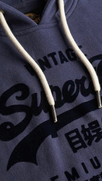 VL Tonal Relaxed Hood Lauren Navy